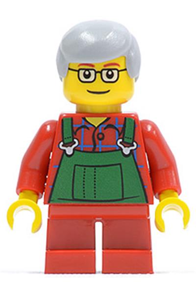 LEGO Farmer In Green Overalls Minifigure Hol033 BrickEconomy