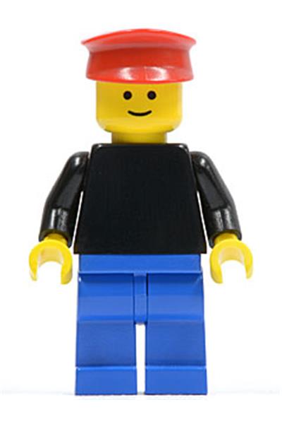 Lego Male With Plain Black Torso Pln Brickeconomy