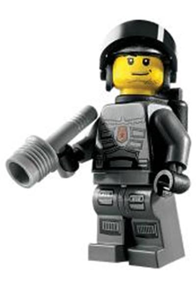 LEGO Space Police Officer Minifigure Sp099 BrickEconomy