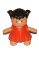 Duplo Figure Doll, Sarah's Baby, Red Dress - 31312pb03
