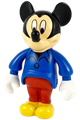 Mickey Mouse Figure with Blue Shirt, Red Pants - 33254b