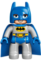 Duplo Figure Lego Ville, Batman, Blue Cowl - 47394pb187