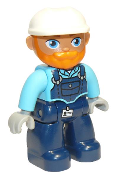 Lego Male Worker Duplo Figure Pb Brickeconomy