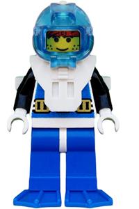 Aquanaut 1 with blue flippers aqu001a