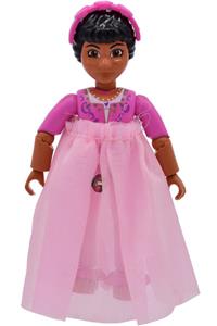 Belville Female - Princess Paprika Dark Pink Top Lace Inset with Skirt, Headband belvfem6a