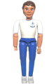 Belville Male - Brown Hair, White Shirt with Anchor Pattern, Blue Pants, White Shoes, Life Jacket - belvmale15a