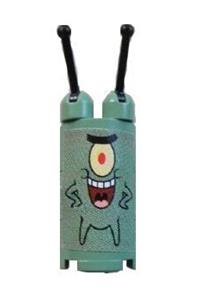 Plankton with sticker bob024
