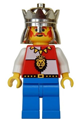 Royal Knights - King, with cape and blue legs - cas060