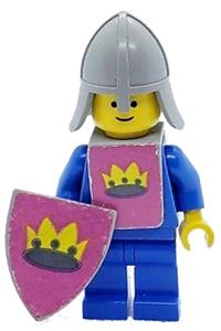 Classic - Yellow Castle Knight Blue - with Vest Stickers cas082s