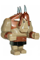 Big Figure - Fantasy Era - Troll, Dark Tan with Copper Armor - cas358