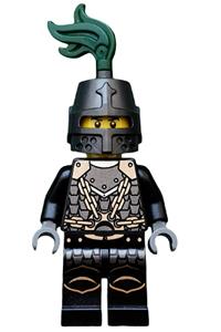 Kingdoms - Dragon Knight Scale Mail with Chains, Helmet Closed, Scowl cas493