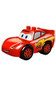 Duplo Lightning McQueen - Rust-eze Hood, Smooth Tires - crs049