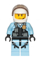 Police - Helicopter Pilot, Bright Light Blue Jumpsuit - cty1148