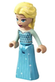 Elsa - medium azure skirt without cape - dp140