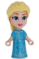 Elsa - Micro Doll, Medium Azure Dress - dp183