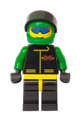 Extreme Team - Green, Black Legs with Yellow Hips, Green Helmet Plain - ext006