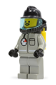 Fire - Air Gauge and Pocket, Light Gray Legs, Black Fire Helmet - firec011