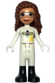 Friends Olivia, White Bee Suit and Black Boots - frnd498