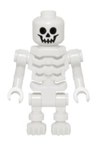 Skeleton with Standard Skull, Angular Rib Cage, Bent Arms gen069