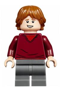 Ron Weasley, dark red sweater, dark bluish gray medium legs hp180