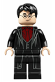 Harry Potter, Dark Red Shirt and Tie, Black Robe - hp232