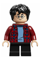 Harry Potter, Dark Red Plaid Flannel Shirt - hp233