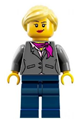 Research Scientist Female with magenta scarf - idea009