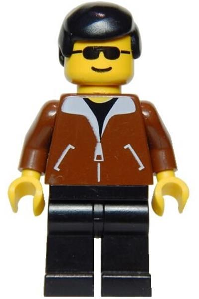 Lego Male In Brown Jacket Minifigure Jbr Brickeconomy