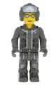 Res-Q (Junior-Figure) with Open Faced Helmet and Sunglasses - js014