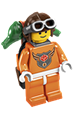 MBA Level Three Minifigure with Backpack Assembly - mba003