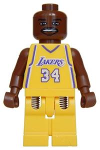 NBA Shaquille O'Neal, Los Angeles Lakers #34 (road uniform) nba034