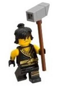 Cole - The LEGO Ninjago Movie, arms with cuffs, hair njo323
