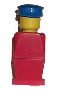 Legoland - Red Torso, Red Legs, Blue Hat old031