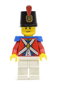 Imperial Soldier II with shako hat printed, scowl pi090