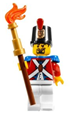 Imperial Soldier II with shako hat printed, black goatee - pi092