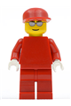 F1 Ferrari Engineer - without Torso Stickers, White Hands - rac030a