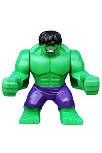 Big Figure Hulk with back hair and dark purple pants sh095