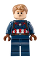 Captain America with detailed suit and dark orange eyebrows - sh184