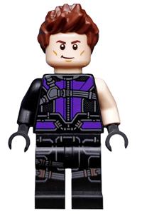 Hawkeye - black and dark purple suit sh302