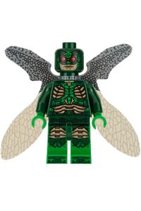 Parademon - dark green, collapsed wings sh433