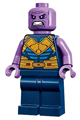 Thanos - dark blue legs plain, medium lavender arms, no helmet - sh859