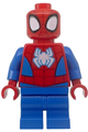 Spidey (Spider-Man) - medium legs, white spider logo - sh866