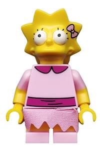 Lisa Simpson with bright pink dress sim030