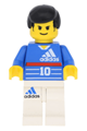 Soccer Player - Adidas Number 10 with ZIDANE on Back - soc044