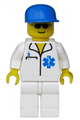 Doctor - EMT Star of Life, White Legs, Blue Cap - soc057