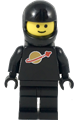 Classic Space (Classic Black Spaceman) - Black with Airtanks and Motorcycle - sp003new2