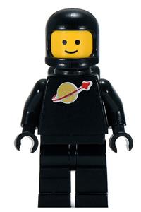 Classic Space (Classic Black Spaceman) (Reissue) - black with airtanks and motorcycle sp003new