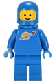 Classic Space (Classic Blue Spaceman) (Reissue) - blue with airtanks and motorcycle - sp004new