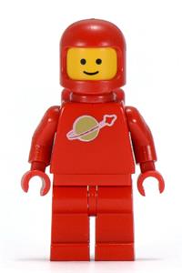 Classic Spaceman (Classic Red Spaceman) - red with airtanks sp005