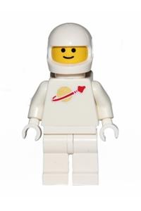 Classic Space (Classic White Spaceman) - White with Airtanks and Motorcycle sp006new2